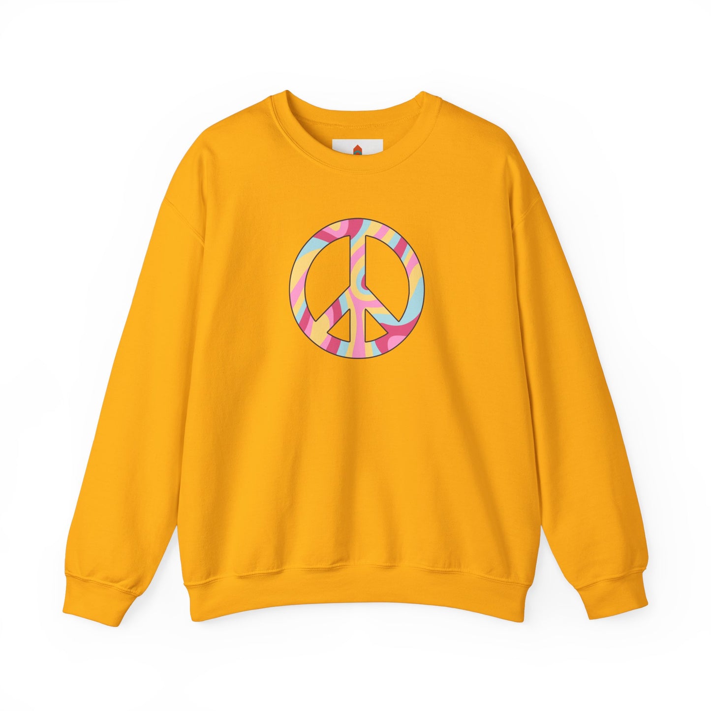 Hippie Peace Sign Sweatshirt