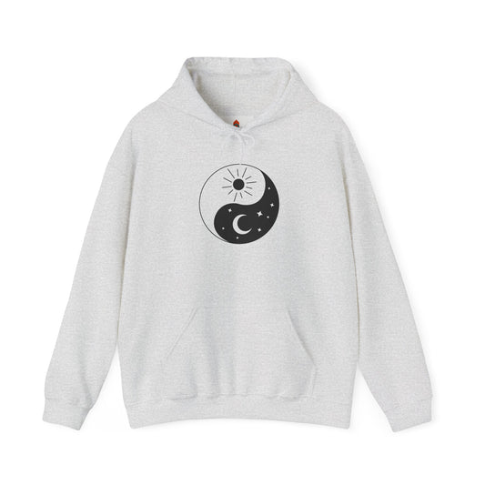 Sun and Moon Yin Yang Hoodie