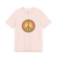 Retro Peace Sign Design T-shirt