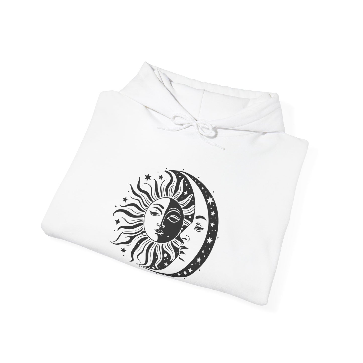 Moon and Sun Art Hoodie