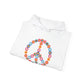 Peace Sign made of Flowers Hoodie