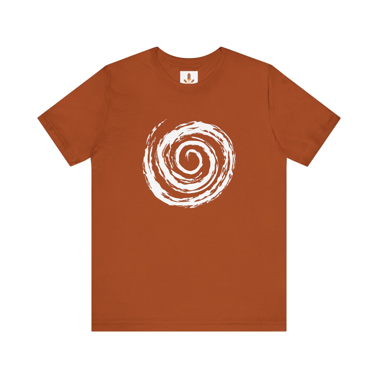 White Spiral of Life Art T-shirt