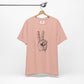 Peace Hand Sign Drawing T-shirt