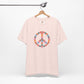 Peace Sign made of Flowers T-shirt