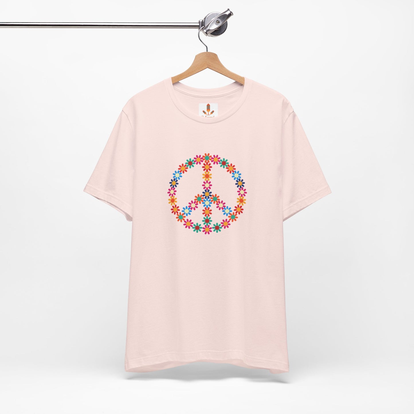 Peace Sign made of Flowers T-shirt