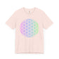 Blue and Green Flower of Life T-shirt
