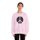 Simple Peace Sign Design Sweatshirt