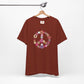 Peace Sign made from Flowers T-shirt