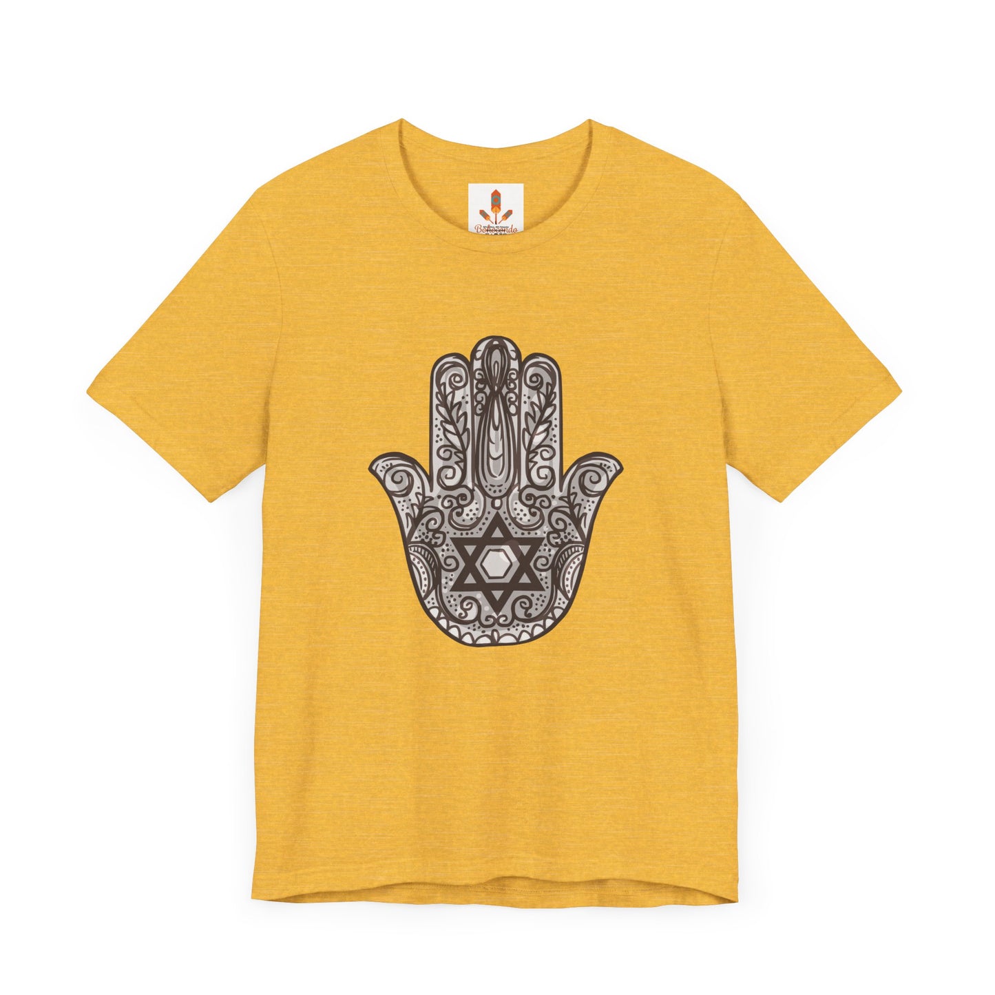 Beautiful Hamsa Hand with Star T-shirt