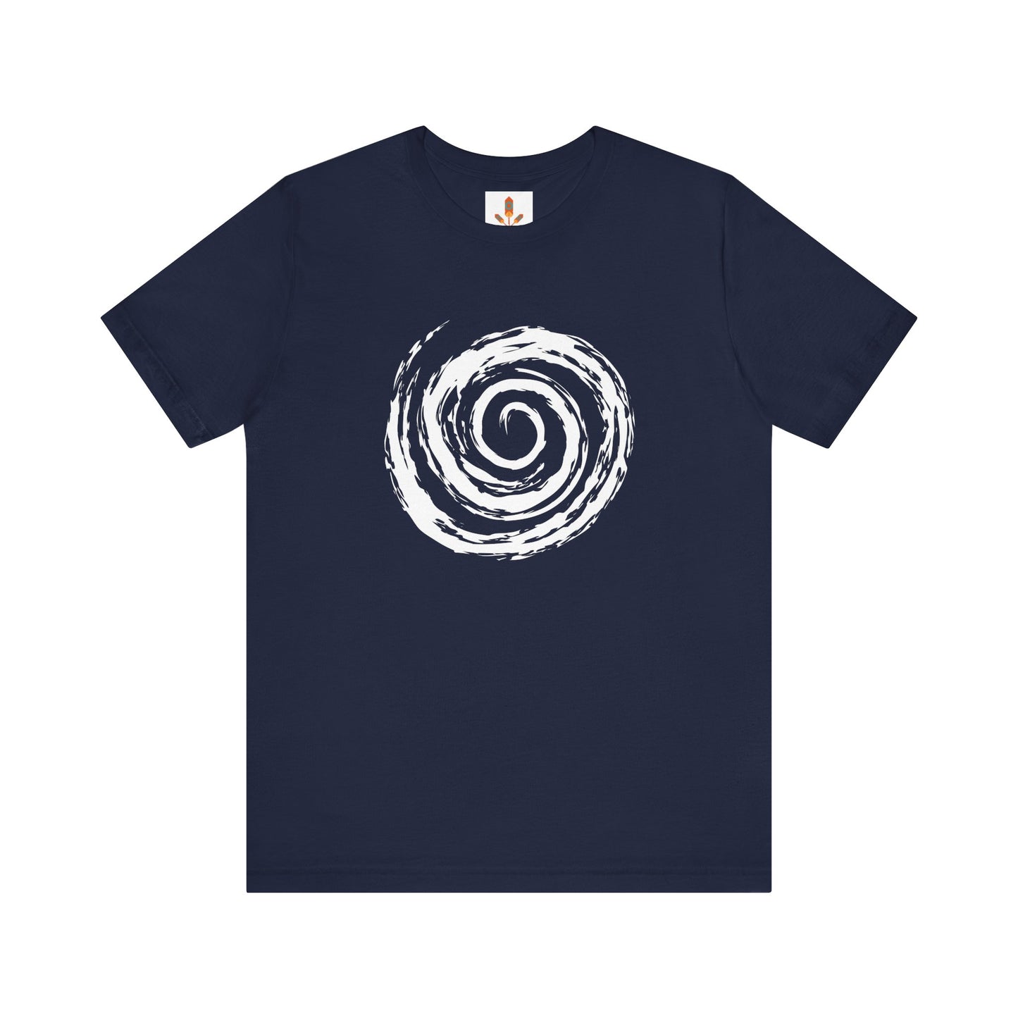 White Spiral of Life Art T-shirt