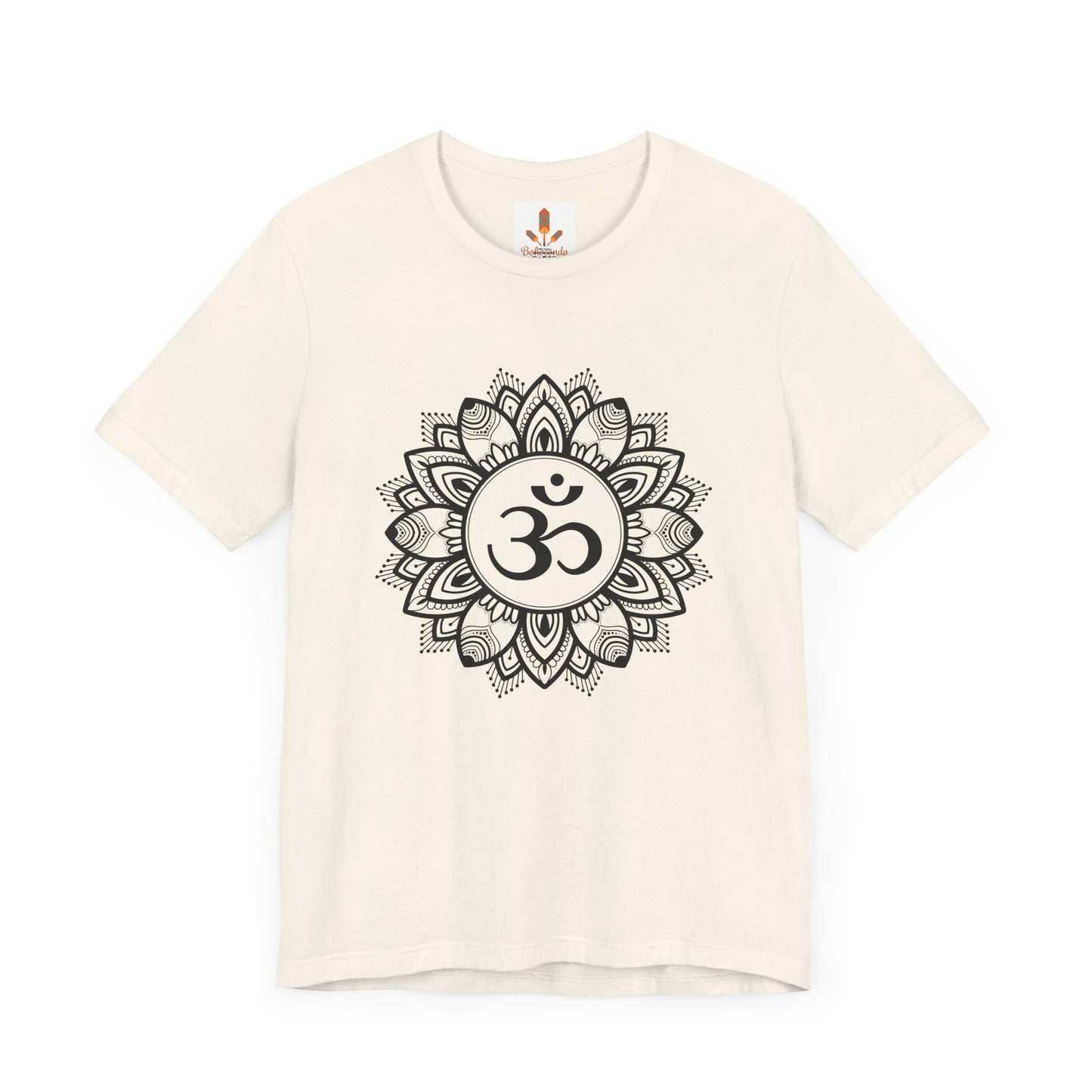 Om in Lotus Mandala T-shirt