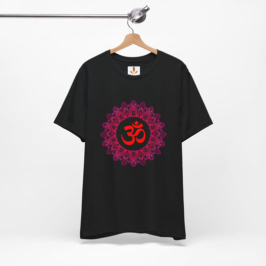 Om in Mandala T-shirt