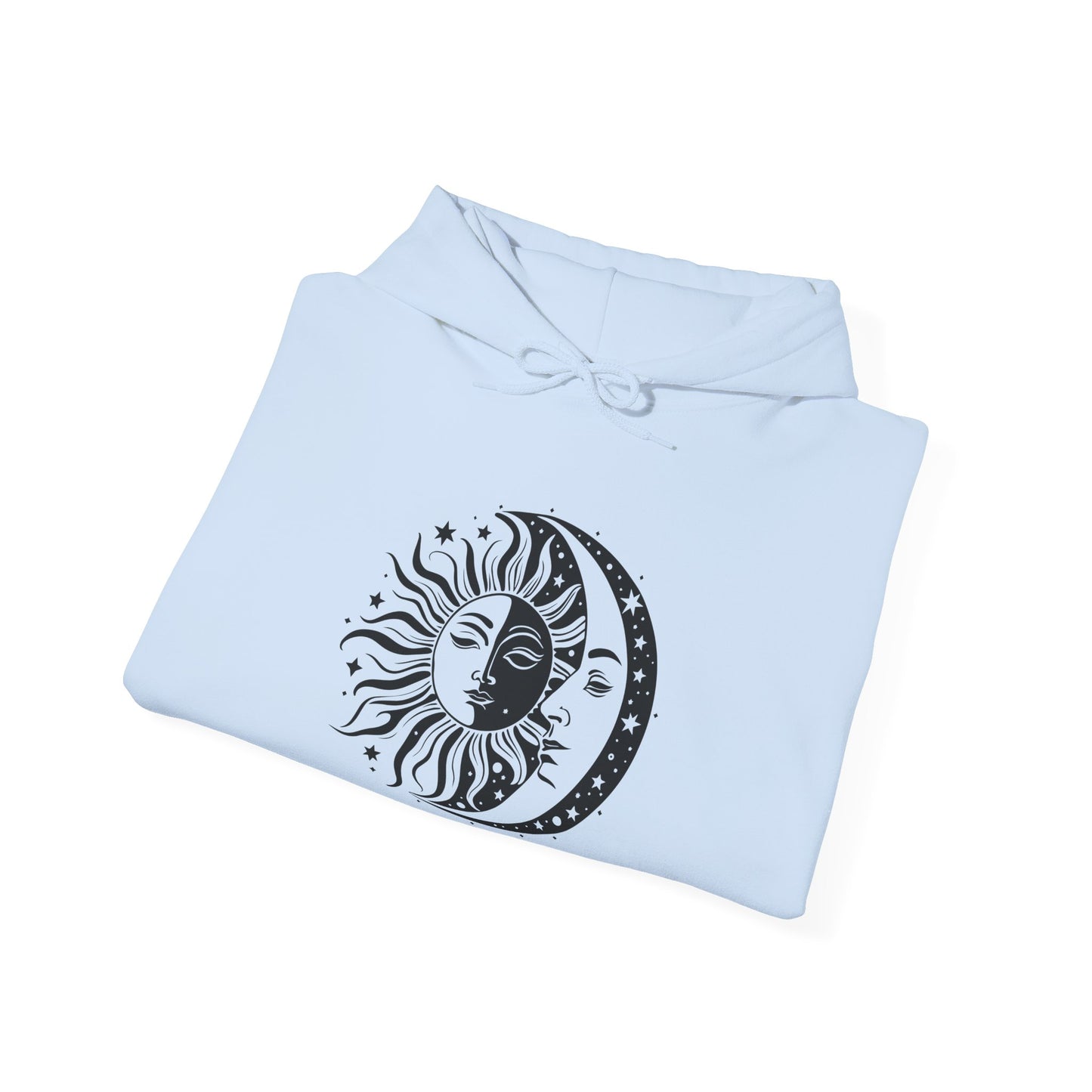 Moon and Sun Art Hoodie