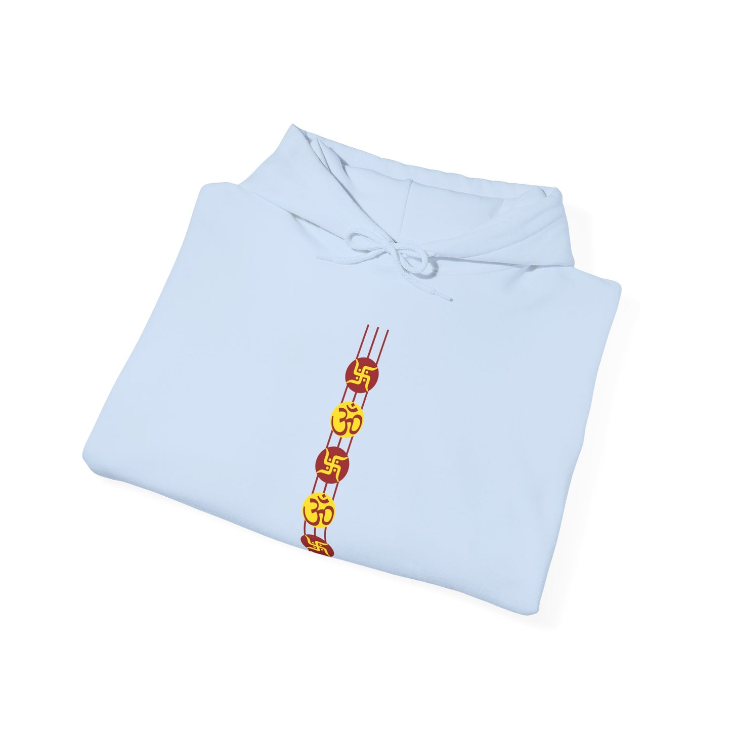 Om Pattern Design Hoodie
