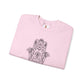 Lotus Flower Hamsa Hand Sweatshirt