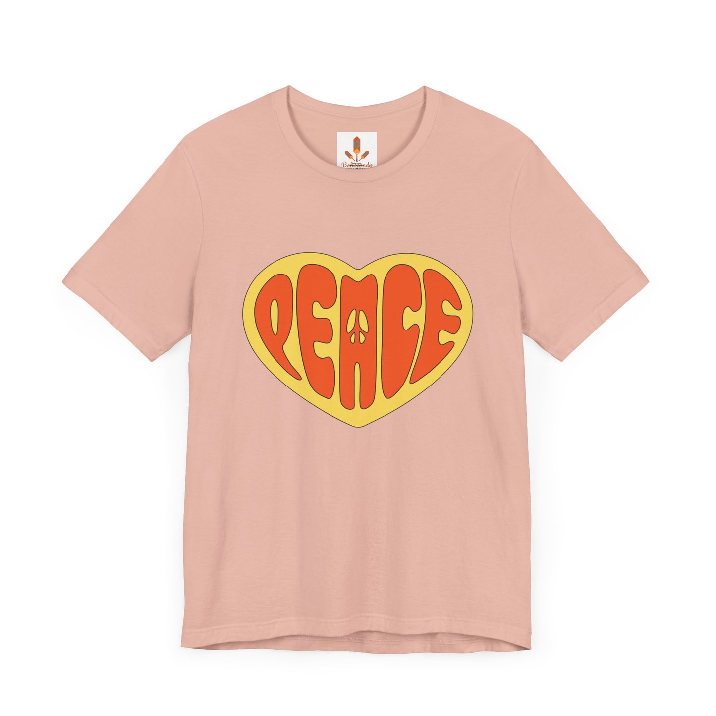 Peace in Heart Design T-shirt