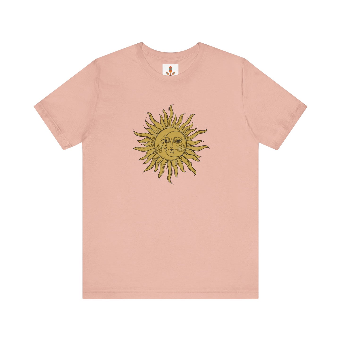 Sun and Moon Design T-shirt