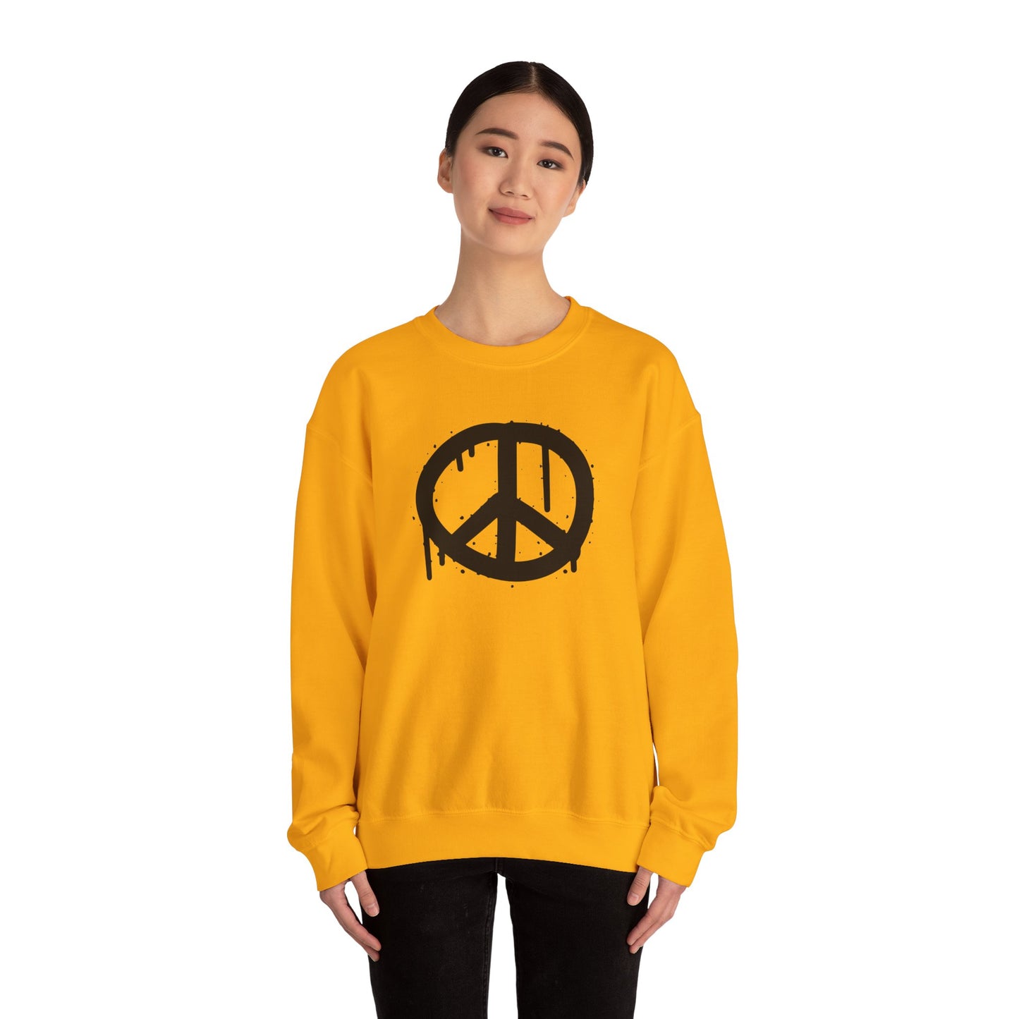 Peace Sign Graffiti Sweatshirt