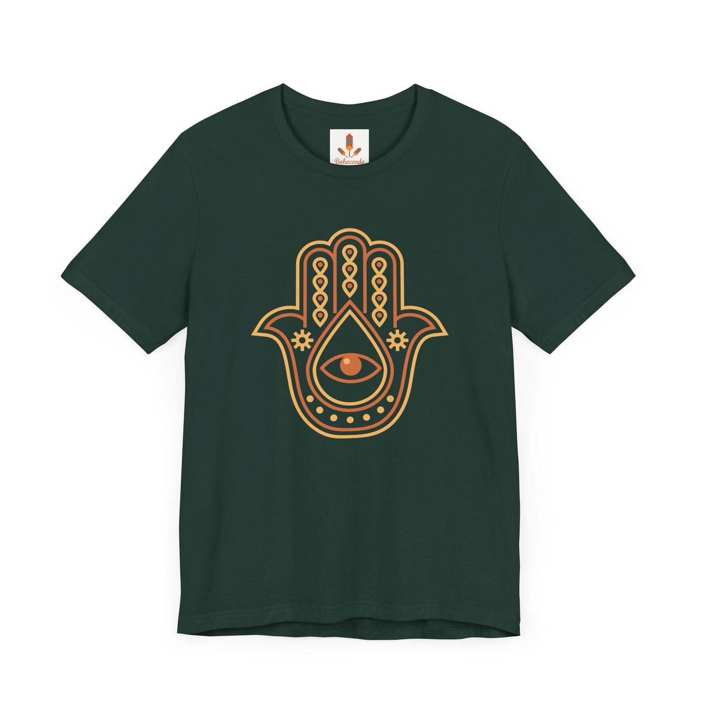 Brown Hamsa Hand T-shirt