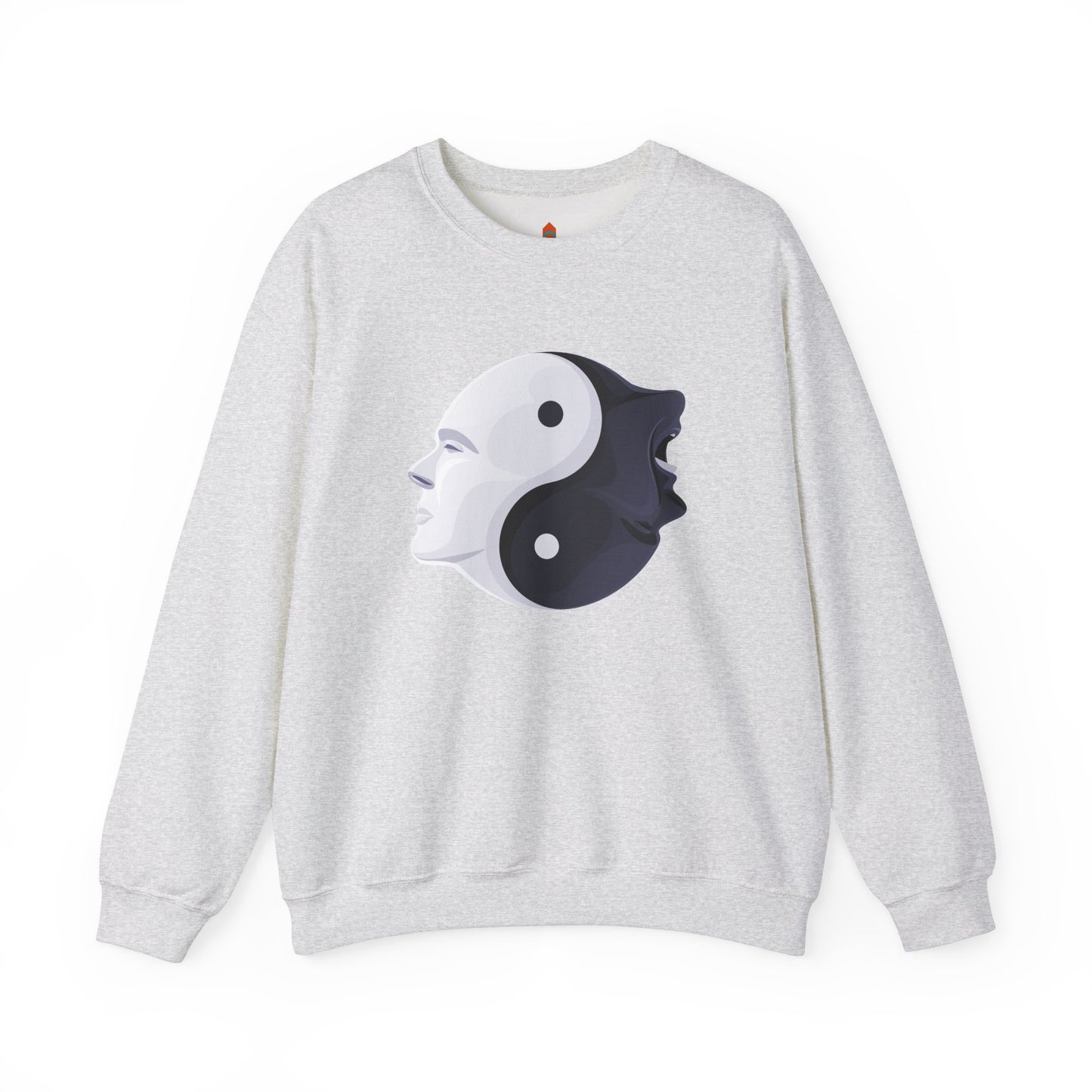 Yin Yang Two Faces Sweatshirt