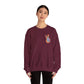 Hippie Peace Hand Sign Sweatshirt