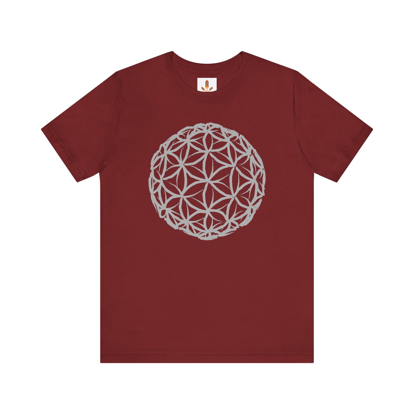 Silver Flower of Life T-shirt