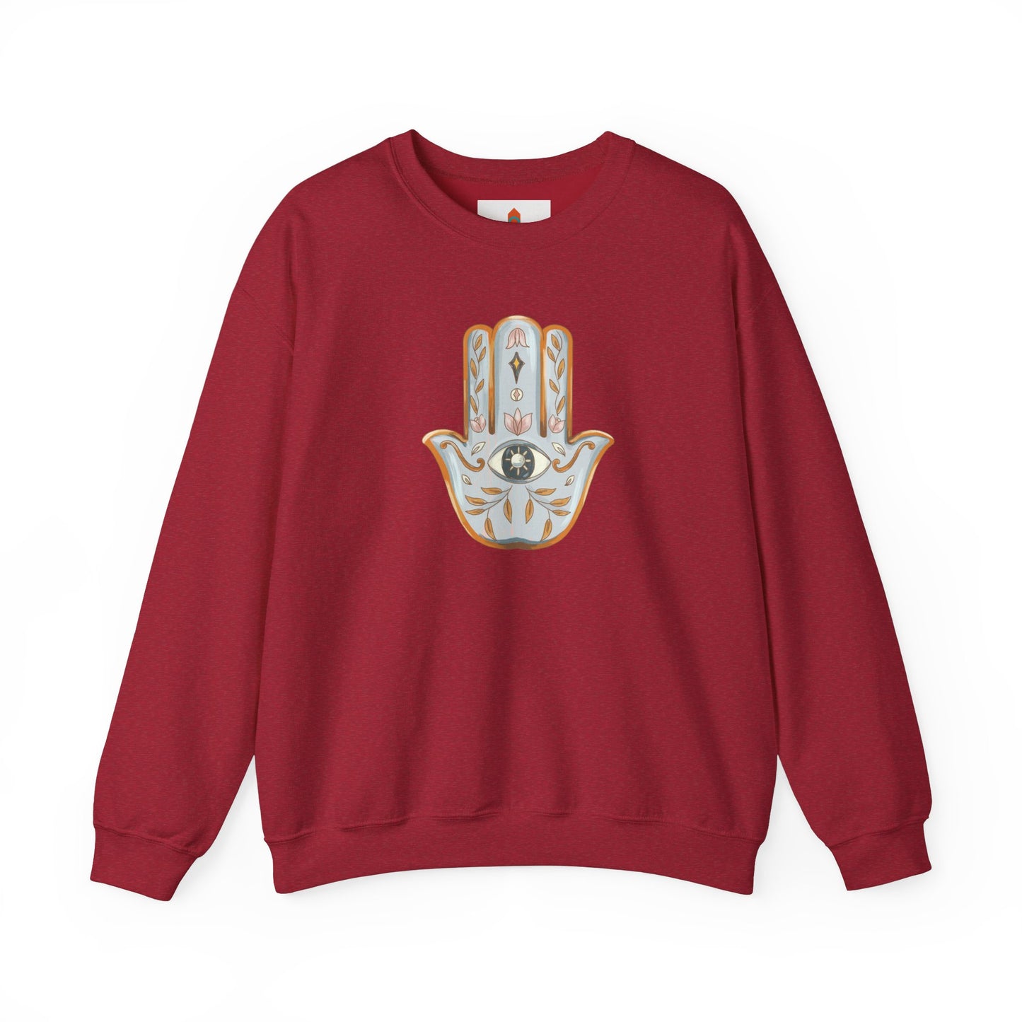 Silver Hamsa Hand Sweatshirt