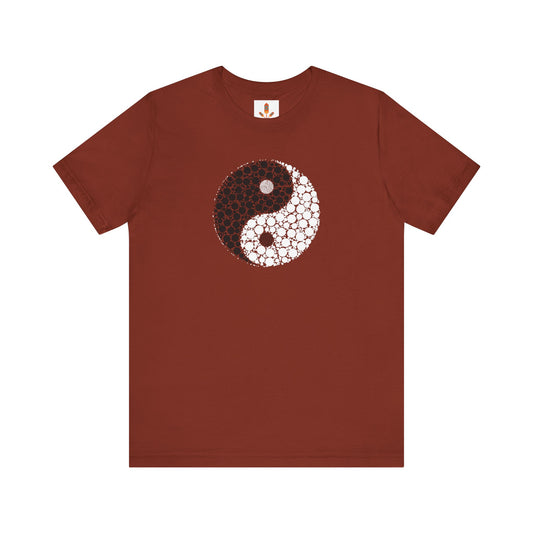 Yin Yang made with Dots T-shirt