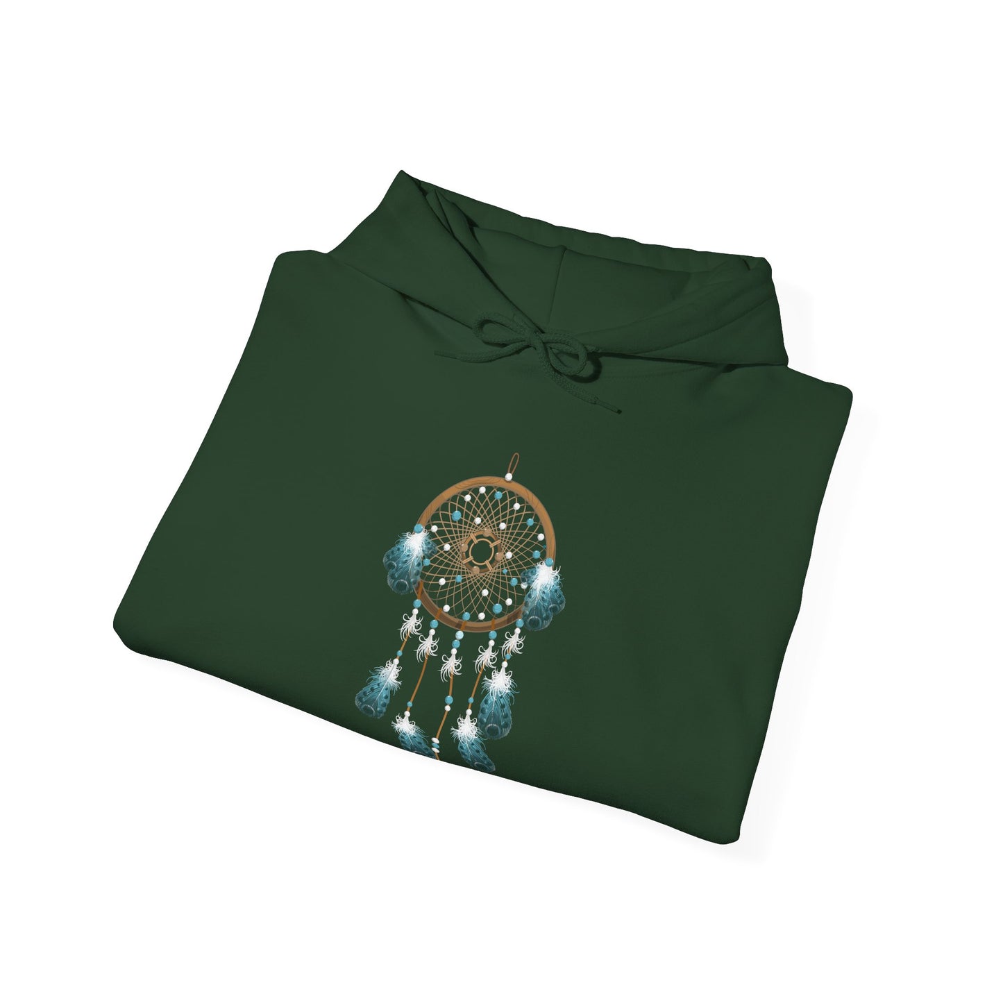 Blue and Brown Dream Catcher Hoodie