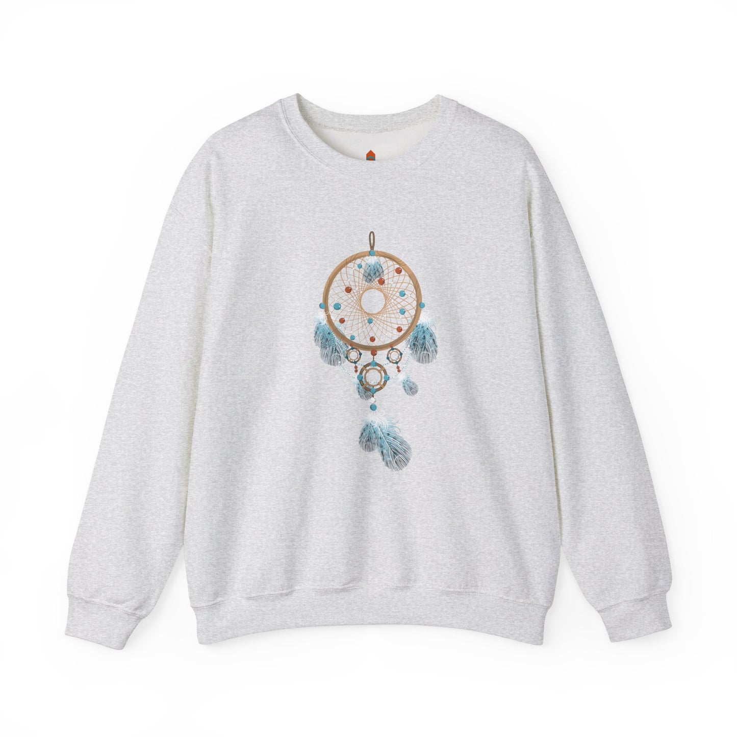 Turquoise and Brown Dream Catcher Sweatshirt