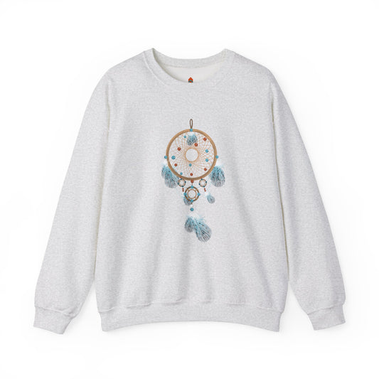 Turquoise and Brown Dream Catcher Sweatshirt