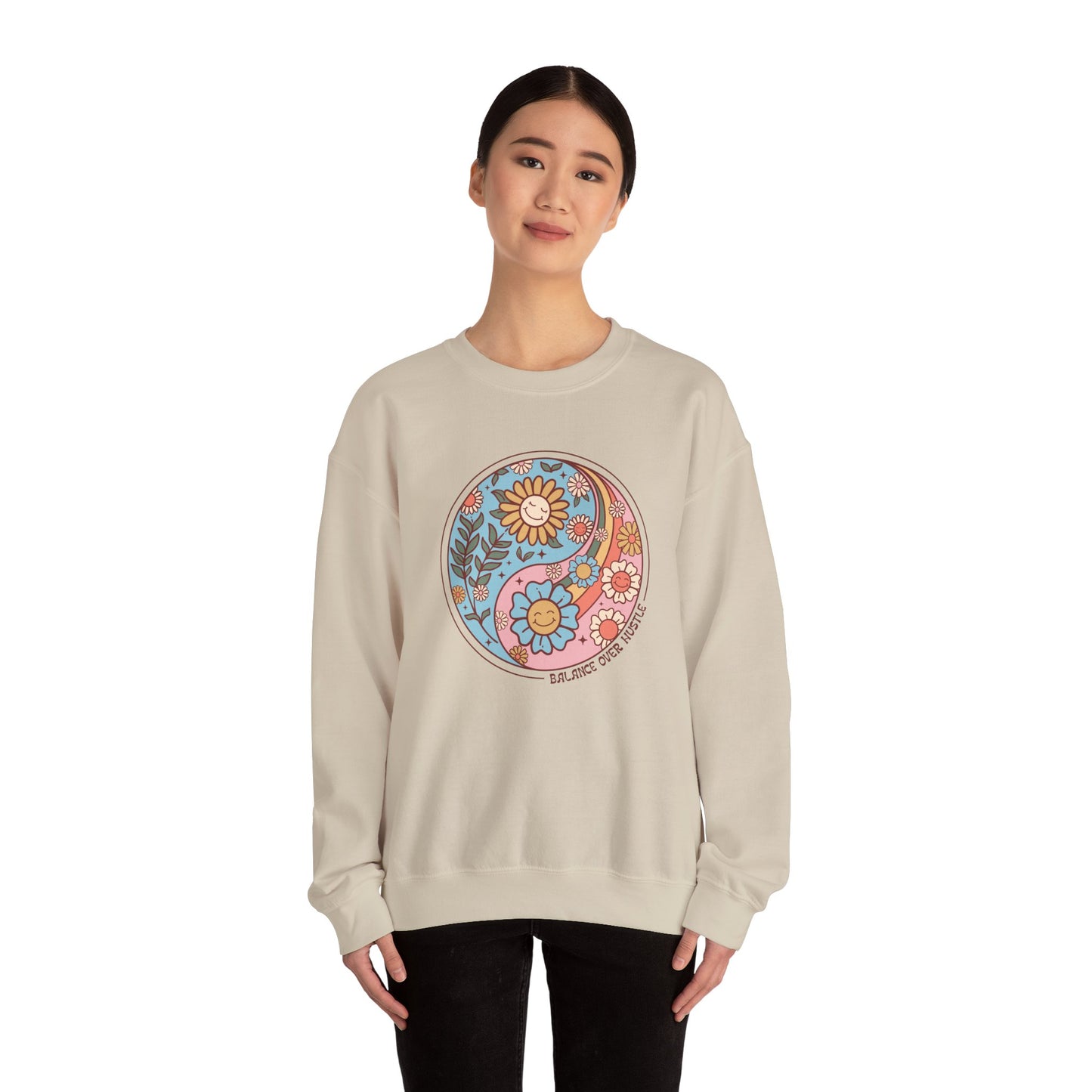 Boho Yin Yang Sweatshirt