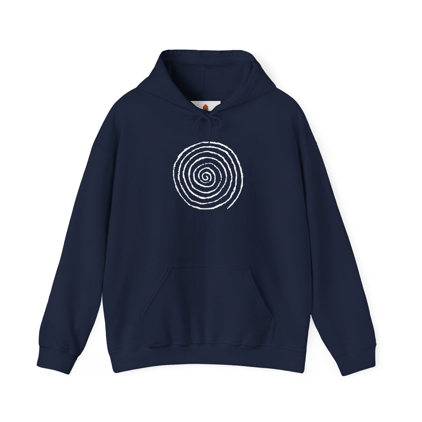 White Spiral of Life Hoodie