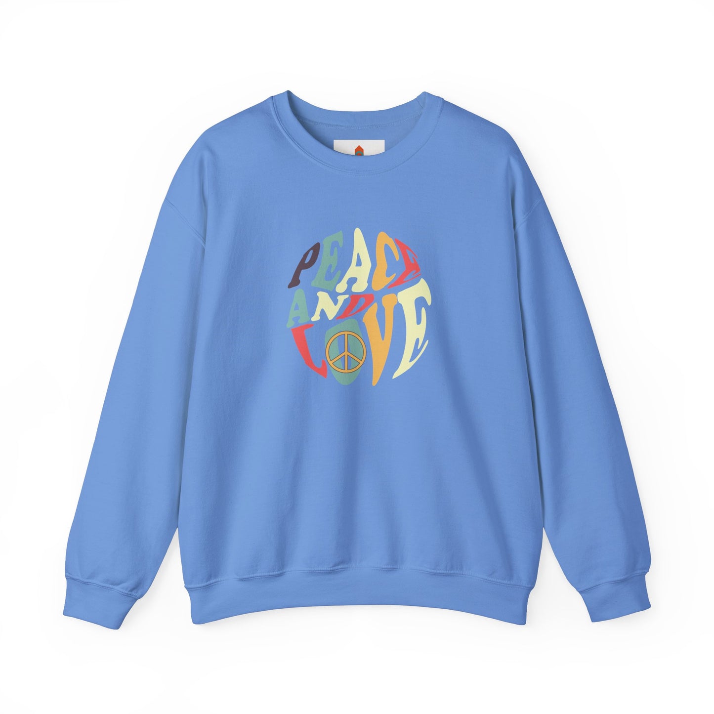 Peace and Love Design Sweatshirt