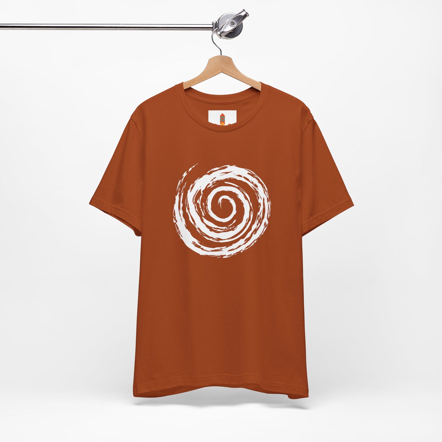 White Spiral of Life Art T-shirt