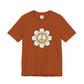 Yellow Peace Sign in a Flower T-shirt