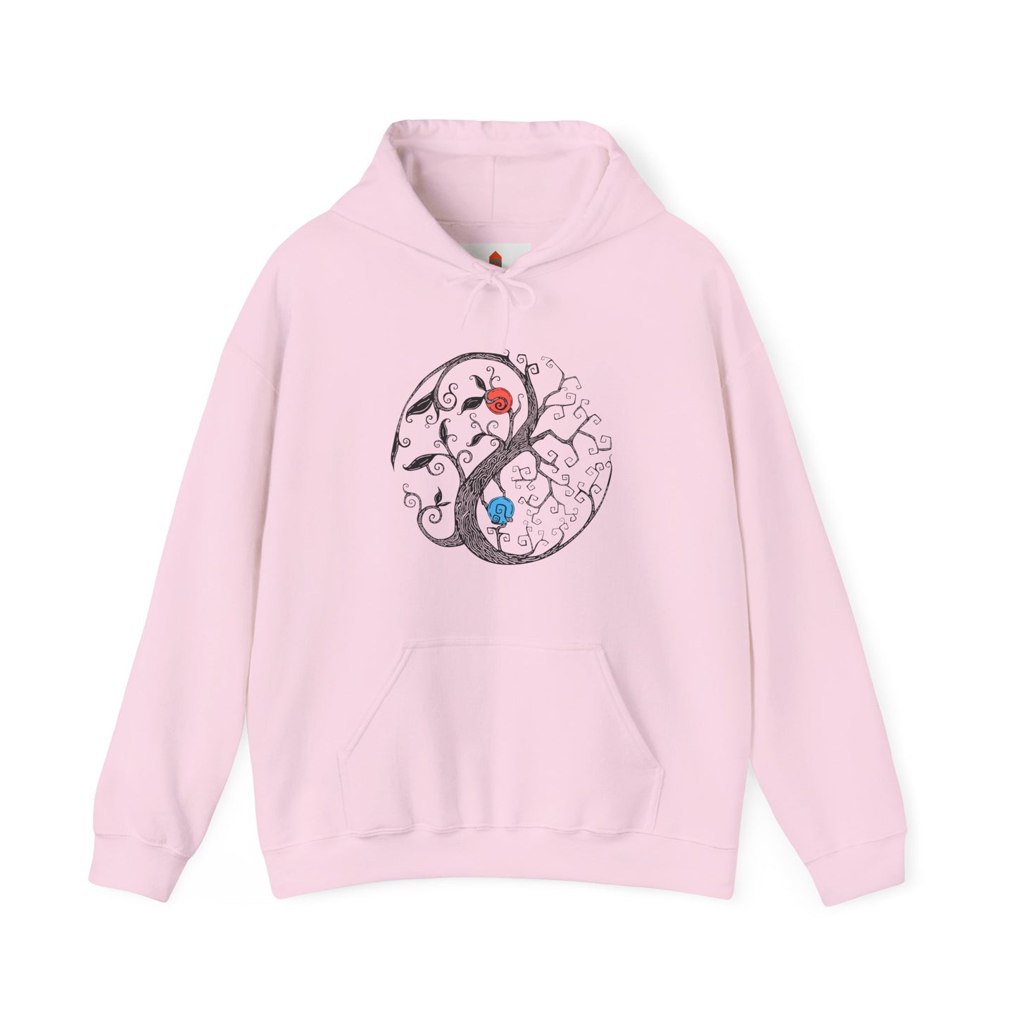 Tree of Life Yin Yang Hoodie