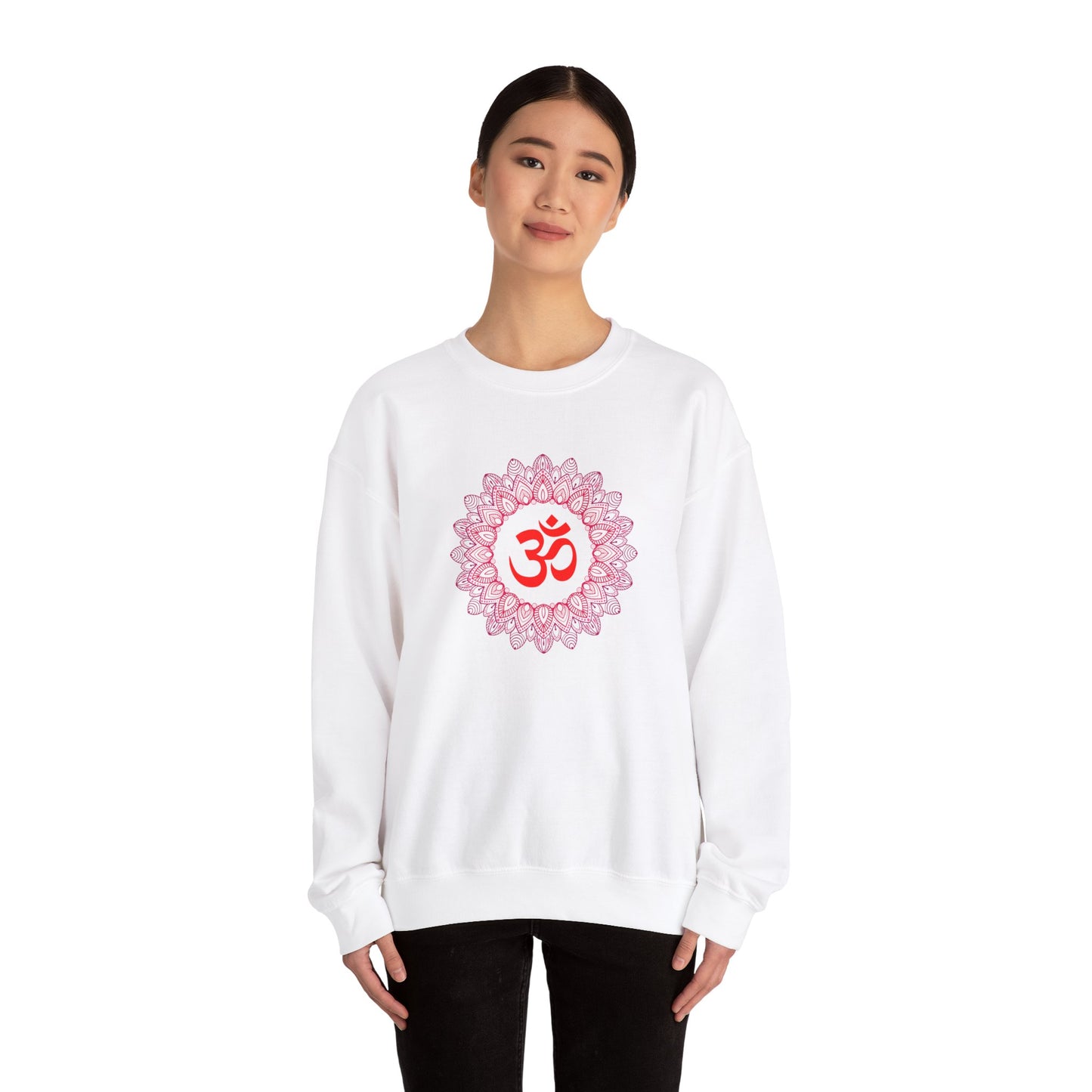 Om in Mandala Sweatshirt