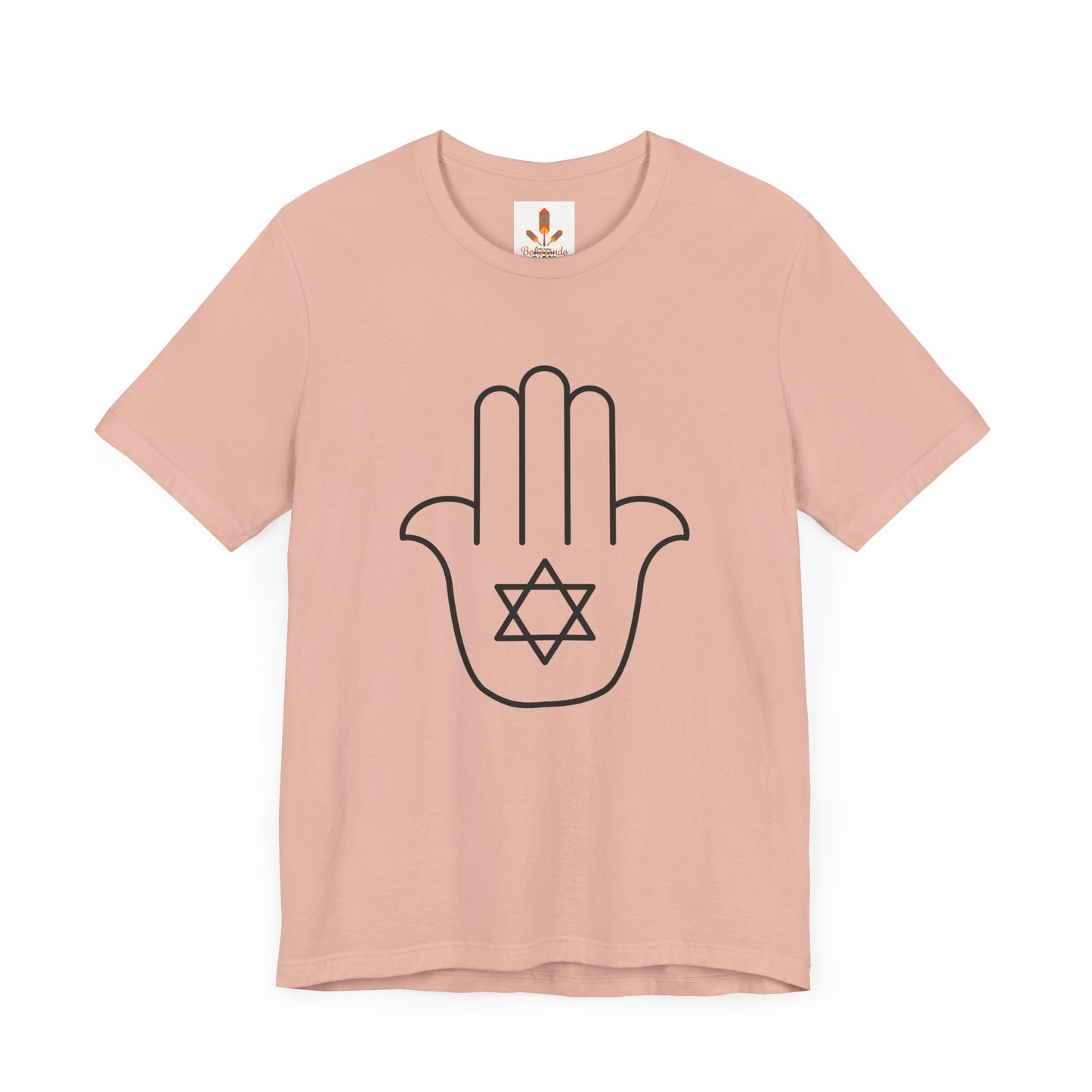 Simple Star of David in Hamsa Hand T-shirt