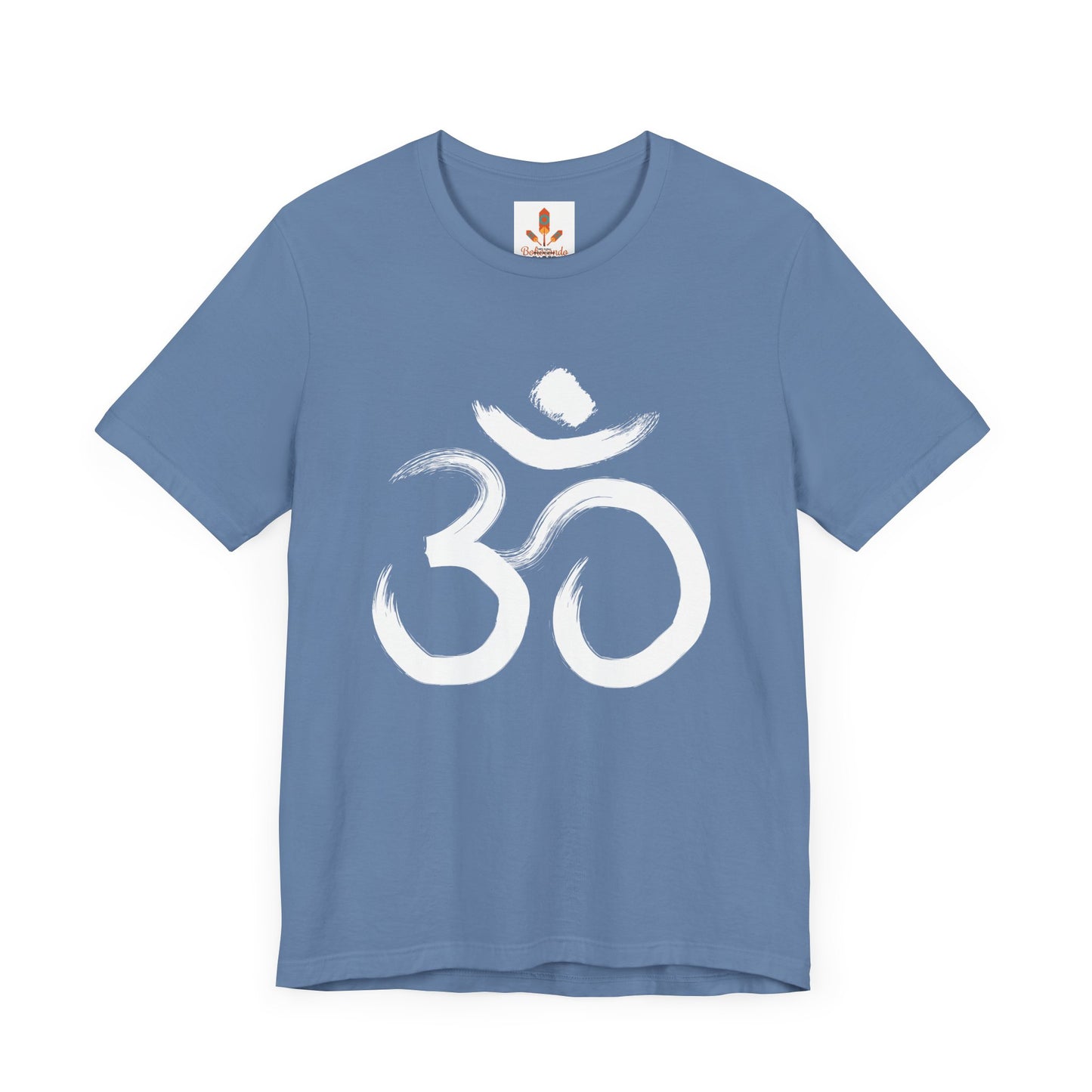 White Om Drawing T-shirt