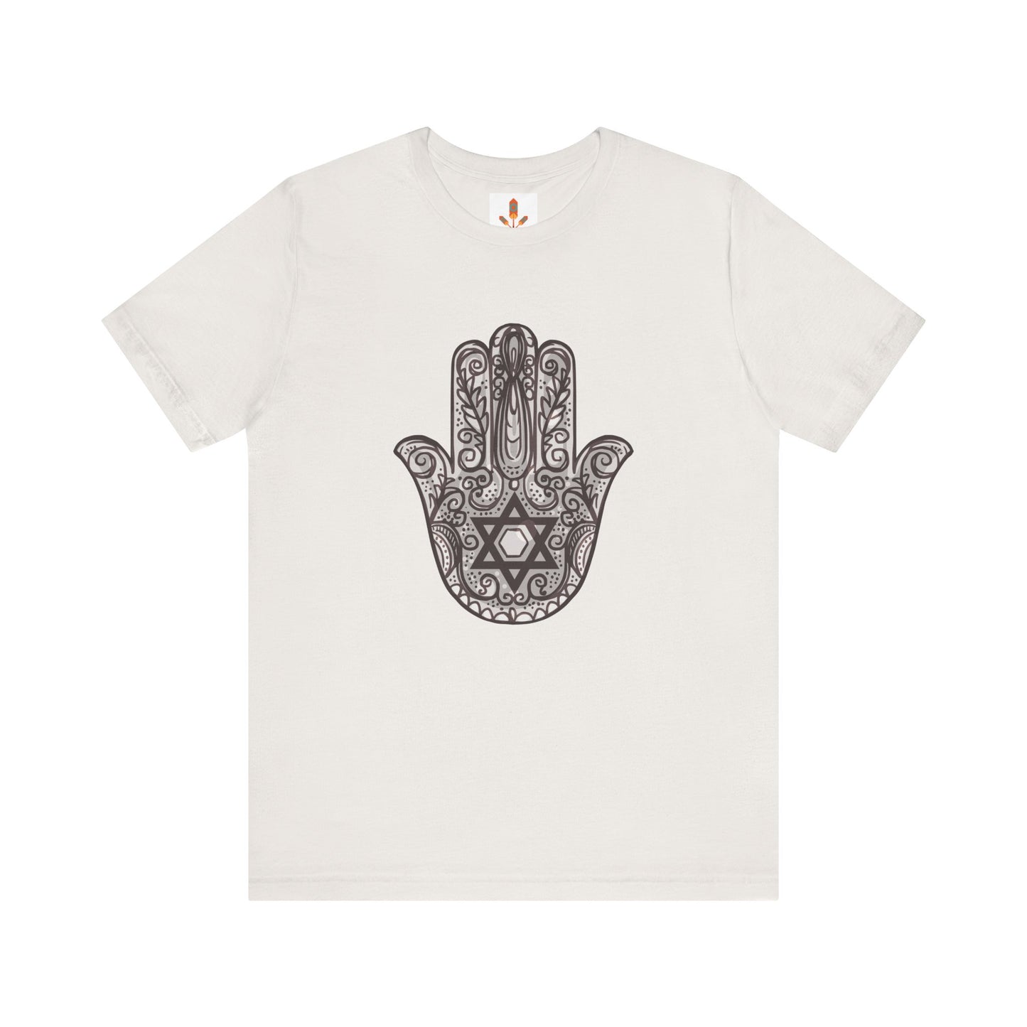 Beautiful Hamsa Hand with Star T-shirt