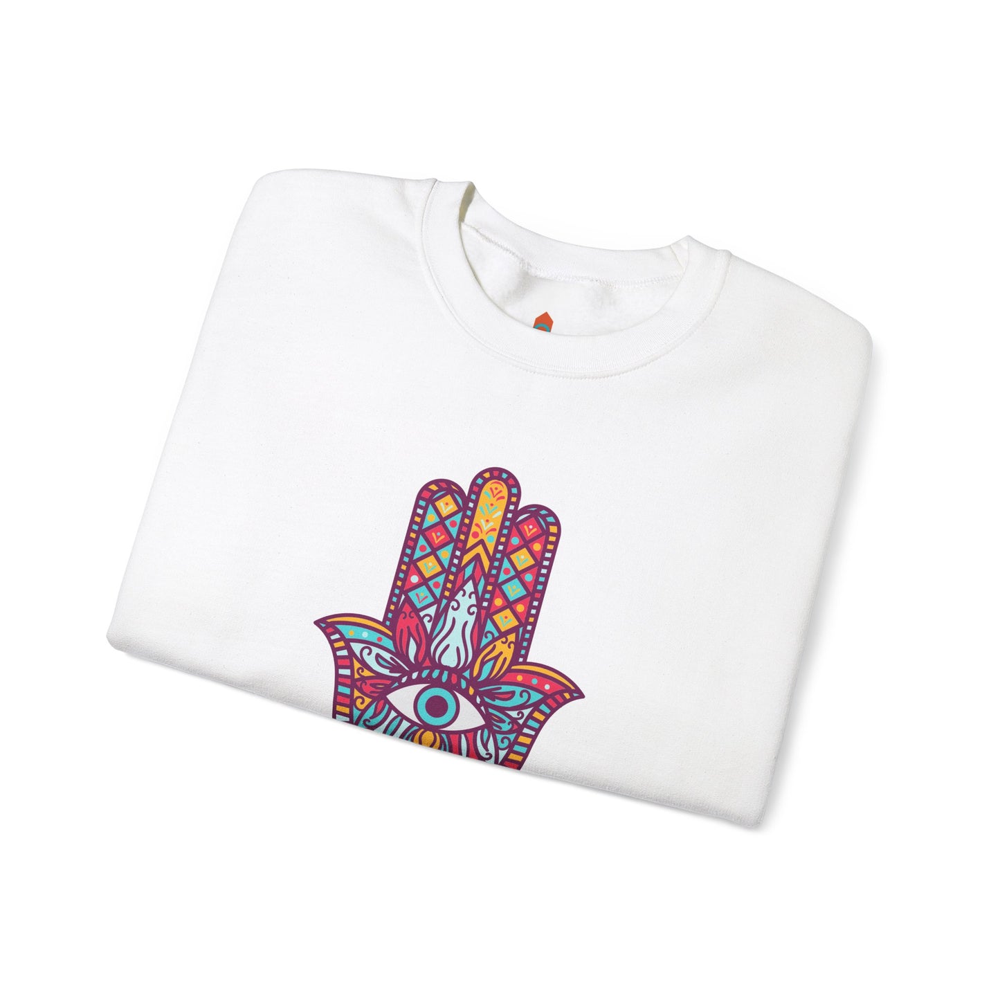 Colorful Fatima Hamsa Hand Sweatshirt