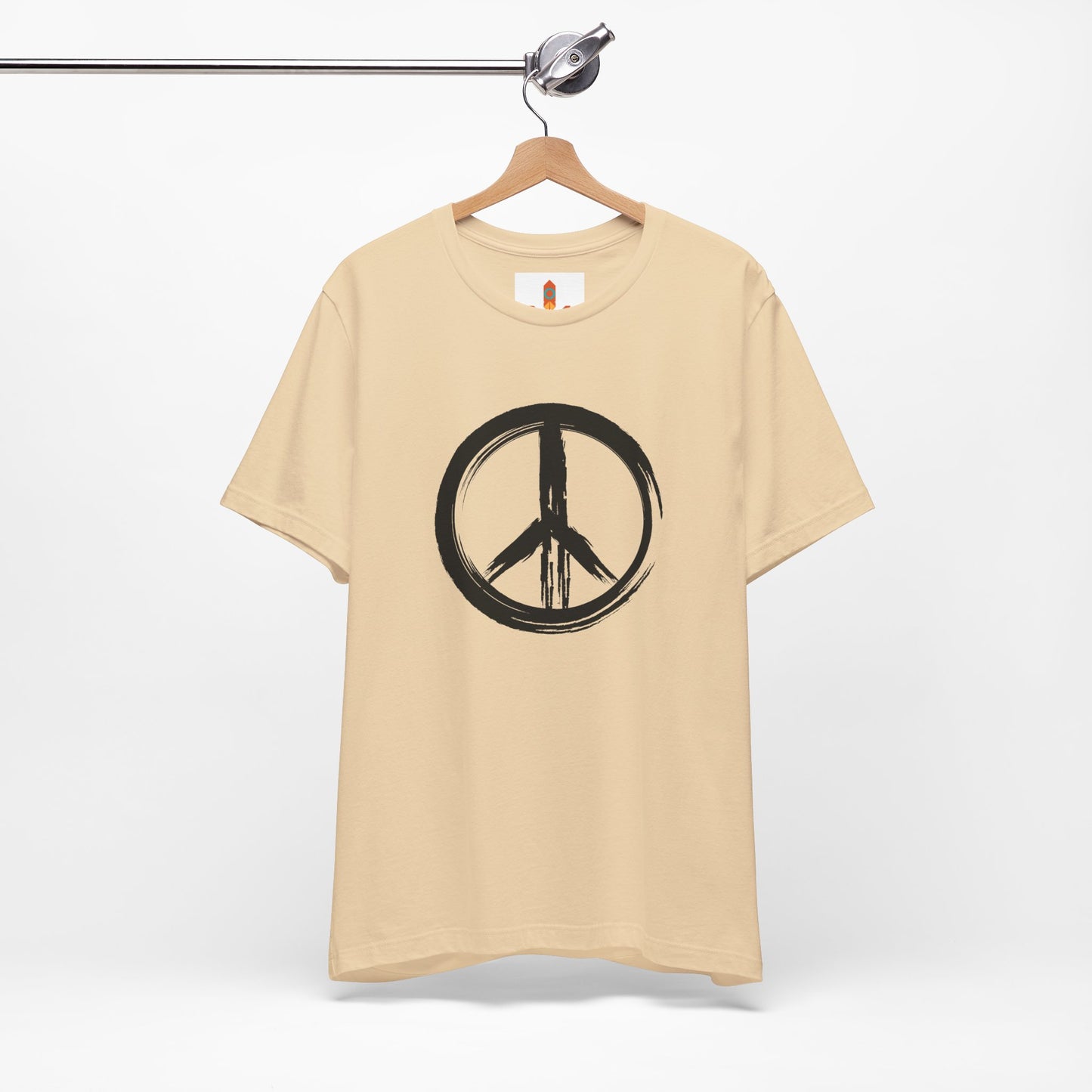 Brush Strokes Peace Sign T-shirt