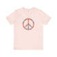 Peace Sign made of Flowers T-shirt