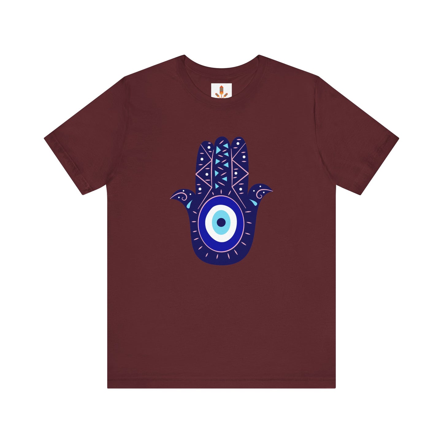 Blue Hamsa Hand T-shirt