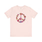 Peace Sign made from Flowers T-shirt