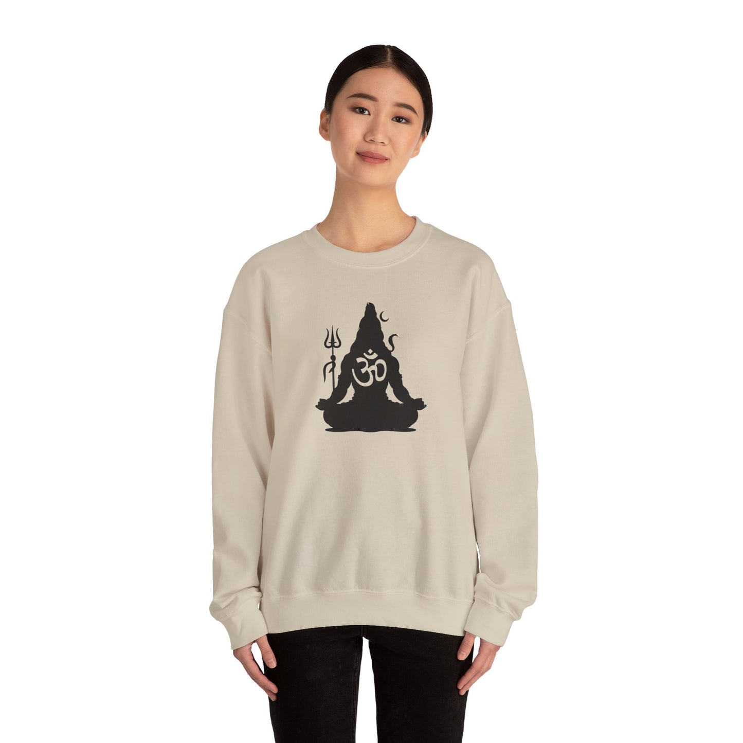 Meditating Buddha with Om Sweatshirt