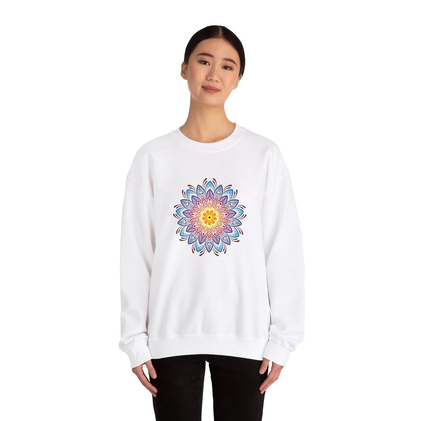 Mandala Pattern Sweatshirt