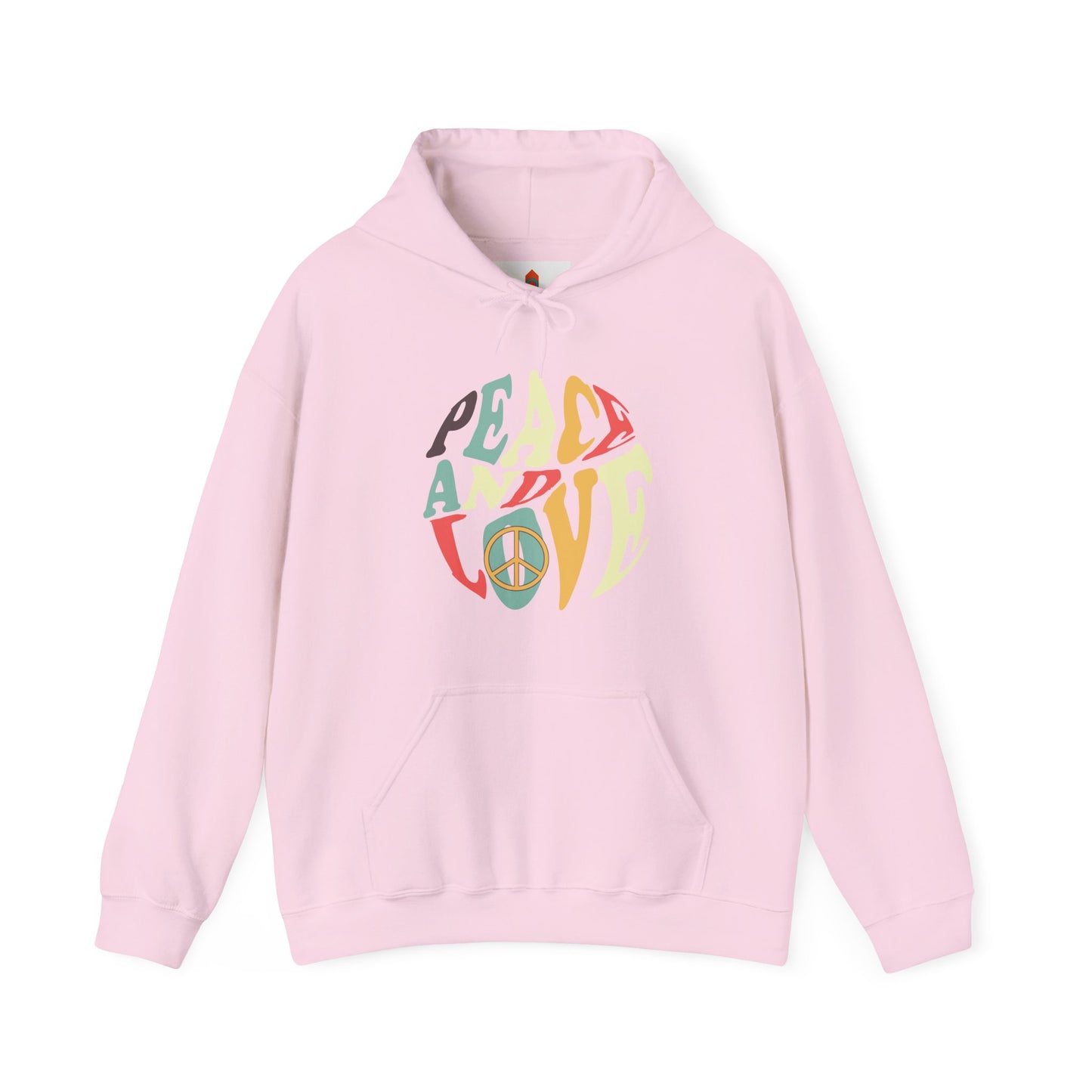 Peace and Love Design Hoodie