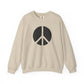 Simple Peace Sign Design Sweatshirt